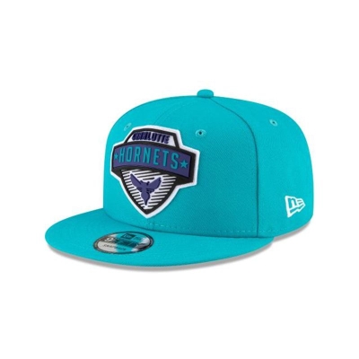 Blue Charlotte Hornets Hat - New Era NBA Tip Off Edition 9FIFTY Snapback Caps USA2681074